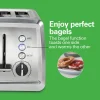Modern Stainless Steel 4 Slice Toaster with Extra-Wide Slots - Image 4