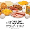 Breakfast Sandwich Maker, Gray - Image 4