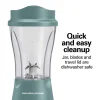 Personal Blender with Travel Lid, Teal - Image 4