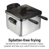 Deep Fryer, 4.5 Liters/19 Cup Oil Capacity Professional-Style with 3 Baskets - Image 3