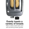 Luxe Stainless Steel 2 Slice Toaster - Image 3