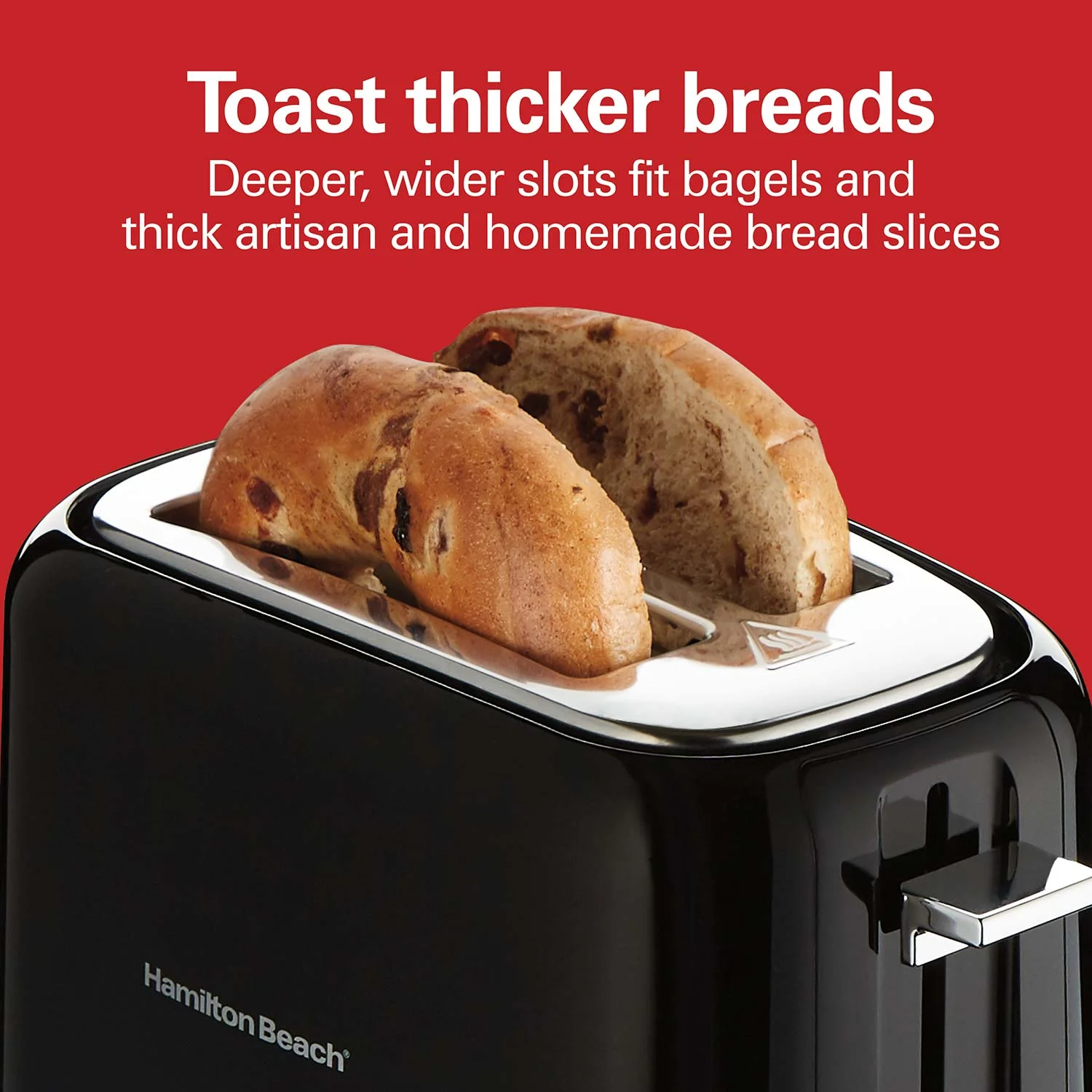 Alternative view of 2 Slice Toaster with Extra-Wide Slots