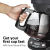 Black Stainless Coffee Maker - Image 3