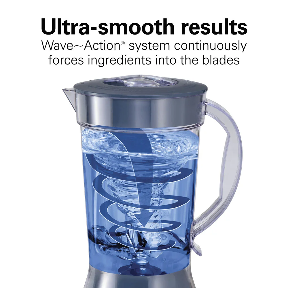 Alternative view of Smoothie Blender, Steel Blue