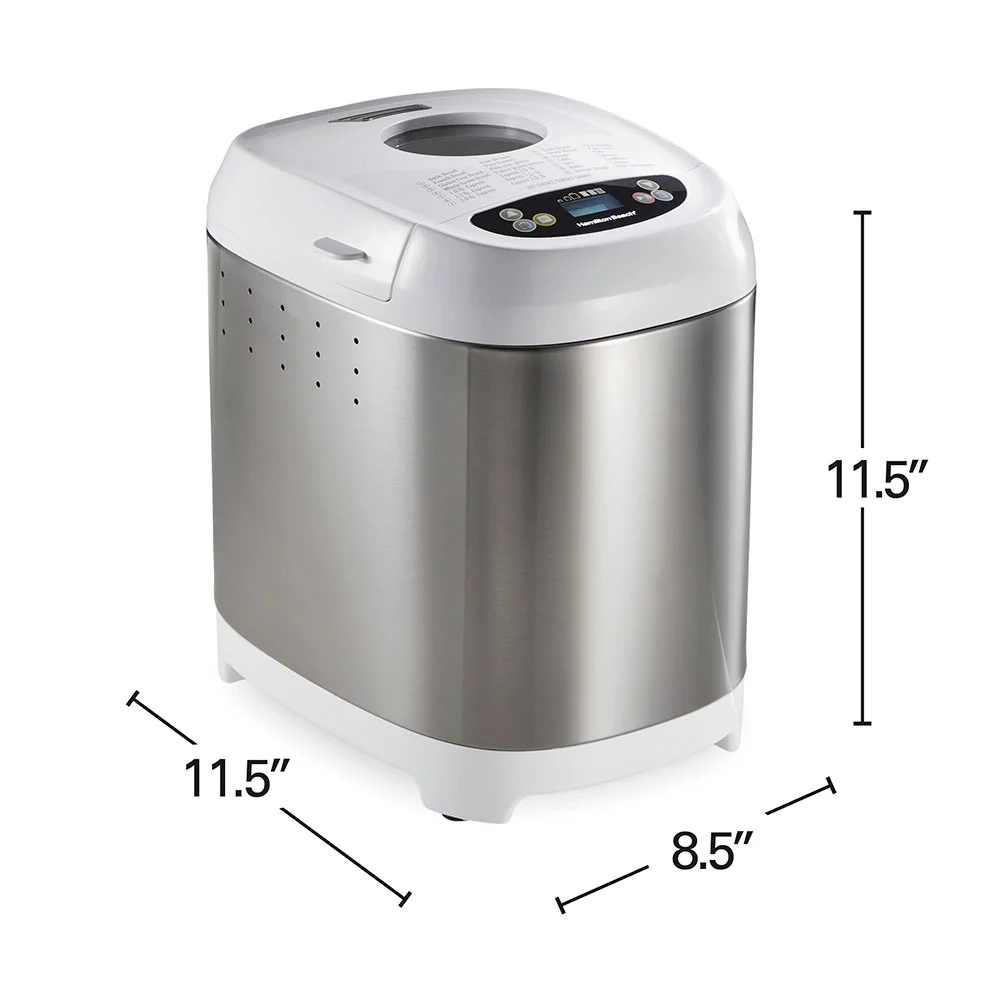 Artisan Dough & Bread Maker, White & Stainless - Image 8
