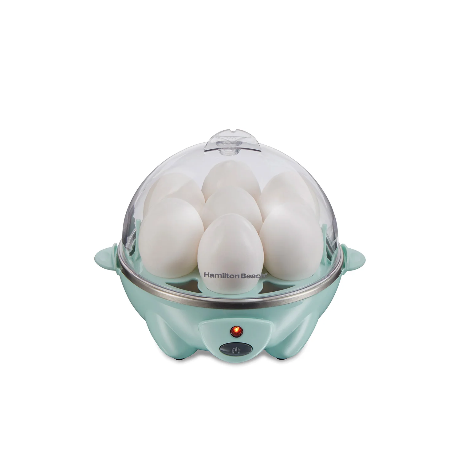 Alternative view of 3-in-1 Egg Cooker with 7 Egg Capacity, Teal