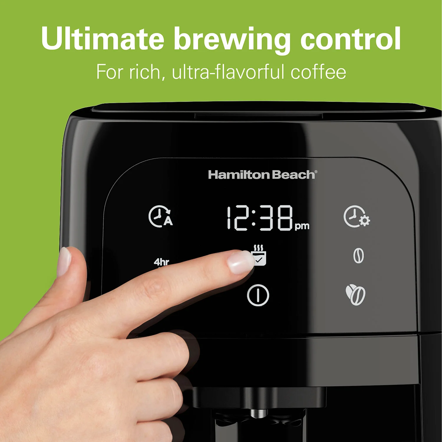 One Press® Dispensing Coffee Maker, 12 Cup - Image 5