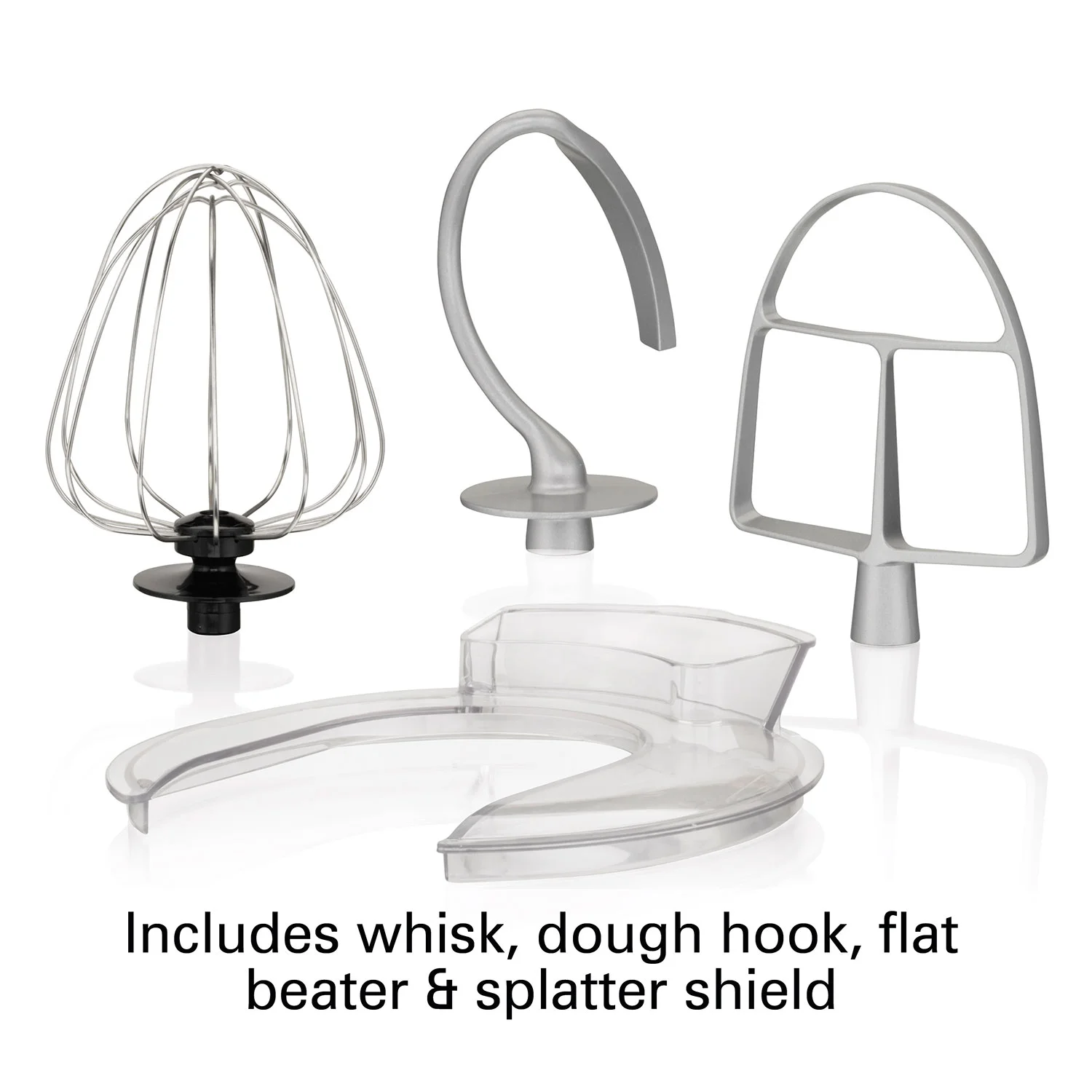 7 Speed Stand Mixer, 4 Quart, Silver - Image 3