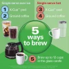 Recertified FlexBrew® Advanced 5-in-1 Coffee Maker, Removable Dual-Position, Black & Stainless - Image 2