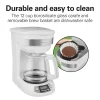 Programmable Coffee Maker, White - Image 6