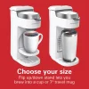The Scoop® Single-Serve Coffee Maker, White - Image 4