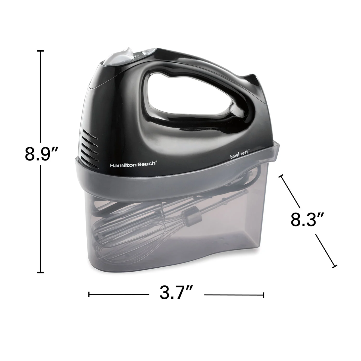 Hand Mixer with Snap-On Case - Image 8