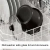 5 Quart Slow Cooker, Silver - Image 6