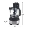Hamilton Beach® Stack & Snap™ 10-Cup Food Processor with Bowl Scraper, Black, R70822 - Image 8