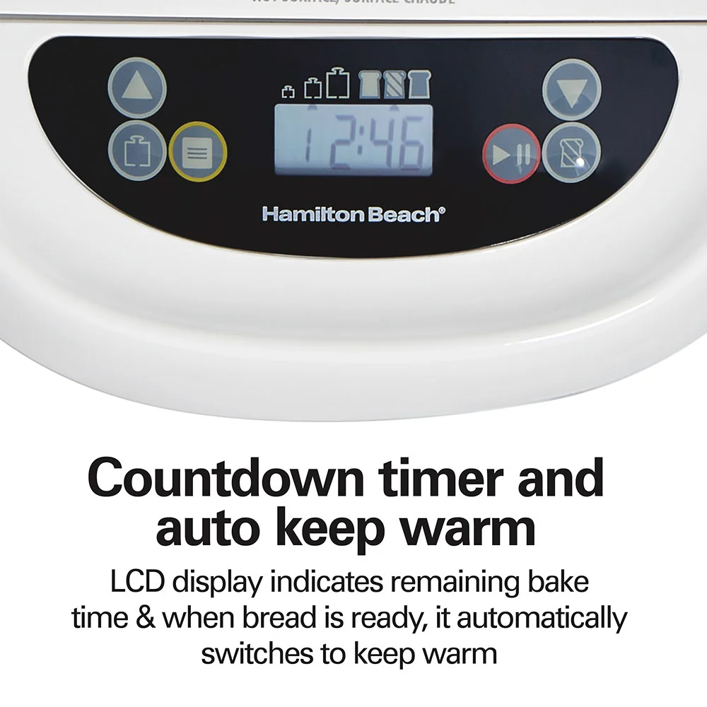 Artisan Dough & Bread Maker, White & Stainless - Image 7