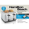 Brushed Stainless Steel 4-Slice Toaster - Image 3
