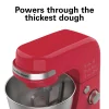 7 Speed Stand Mixer, 4 Quart Capacity, Red - Image 3