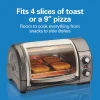 Easy Reach® 4 Slice Toaster Oven with Roll-Top Door - Image 3