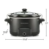 Ready, Set, Dinner Slow Cooker, Matte Black - Image 8