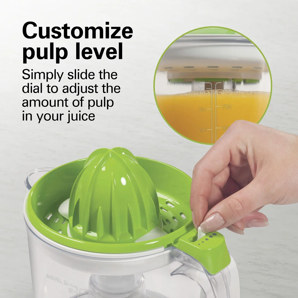 Electric Citrus Juicer with Gripper Lid - Image 4