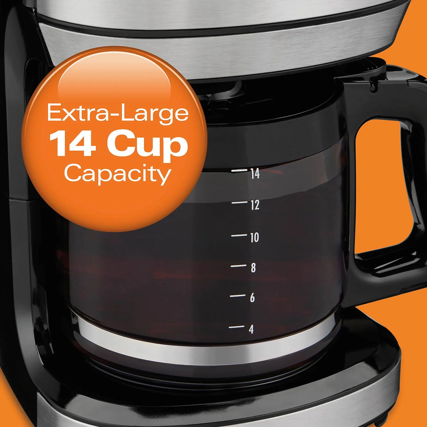 Alternative view of FrontFill® 14 Cup Programmable Coffee Maker