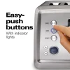 Digital 4 Slice Toaster, Stainless Steel - Image 3