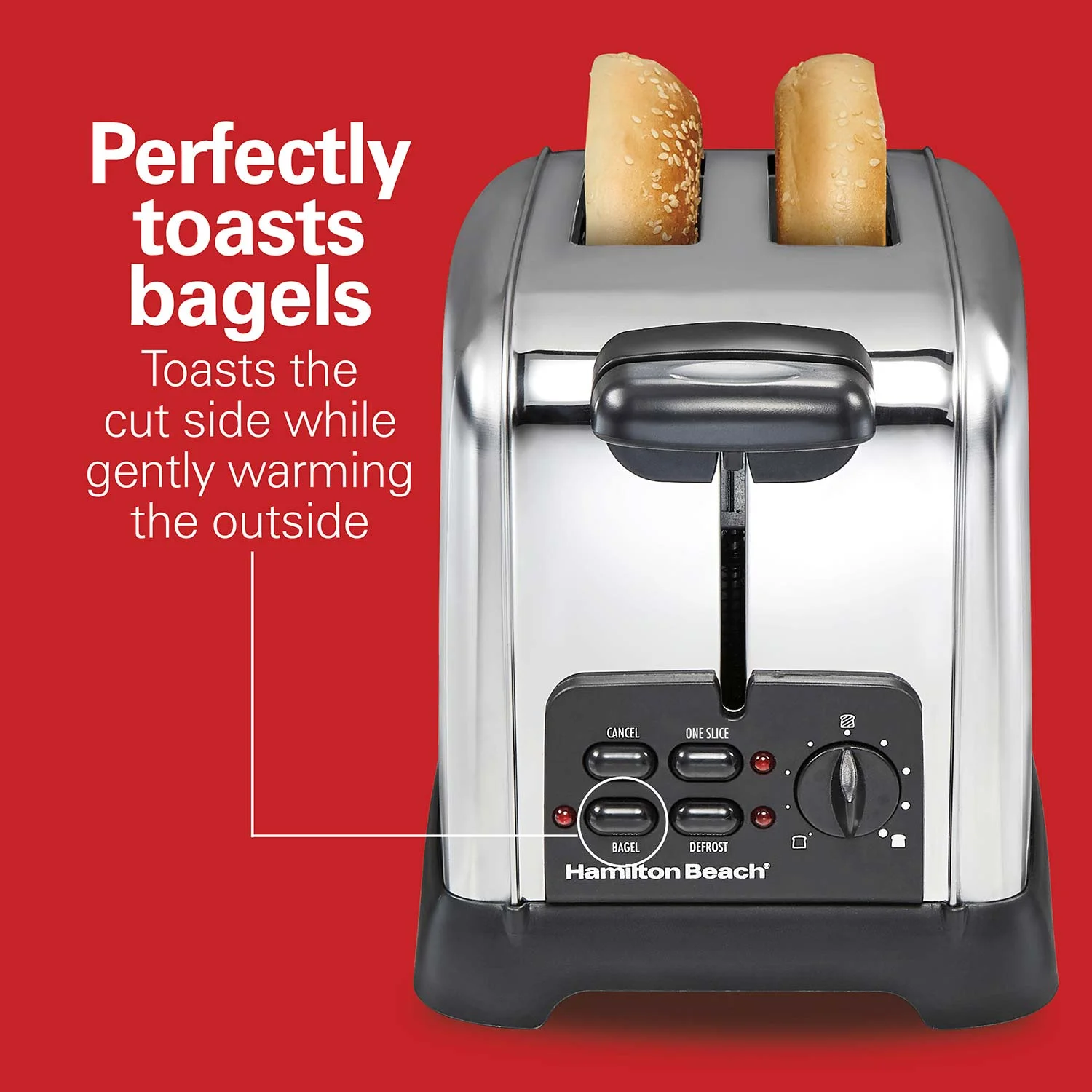 Classic 2 Slice Toaster, Stainless Steel - Image 5