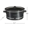 8 Quart Oval Slow Cooker - Image 7