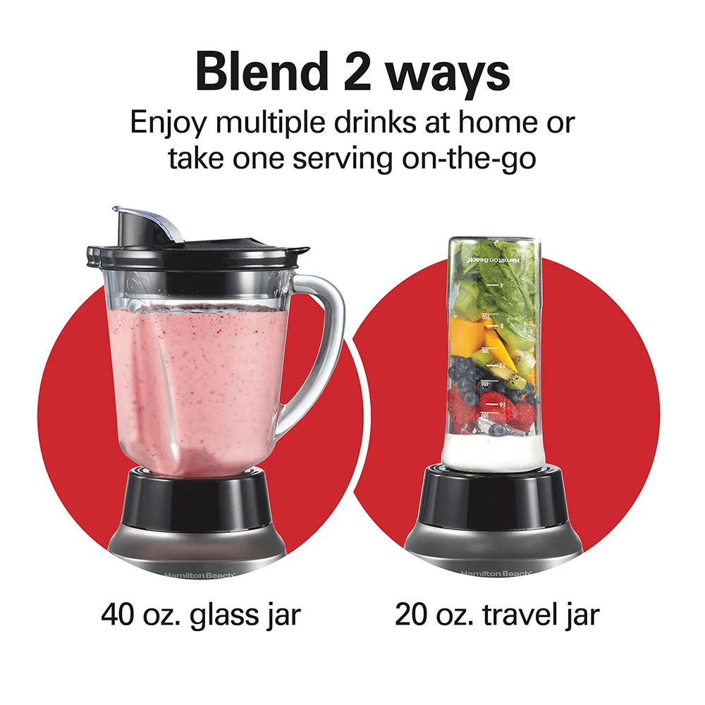 Alternative view of 2-in-1 Blender with Travel Jar