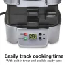 Sandwich Stacker™ Hot Sandwich Maker, Silver - Image 5