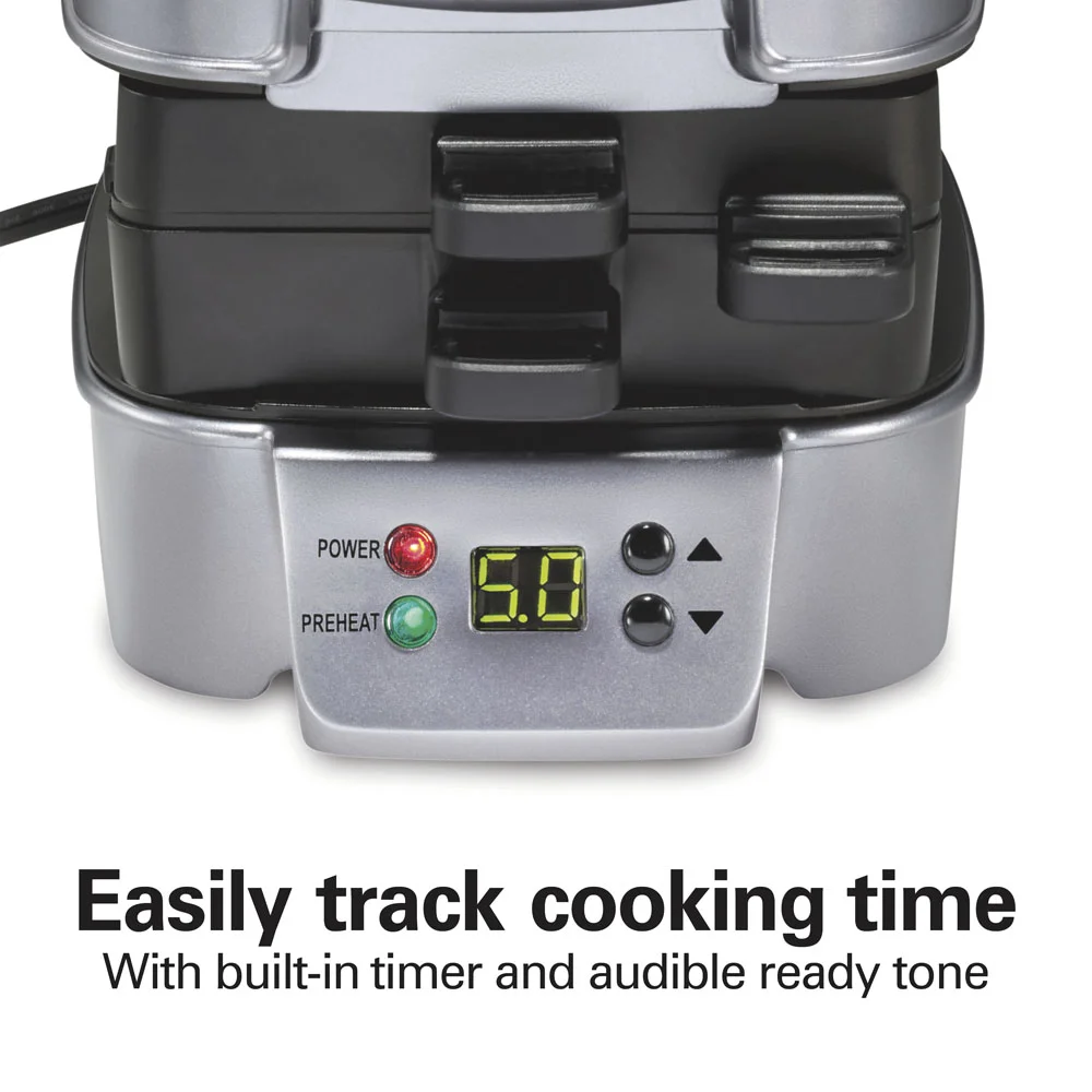 Sandwich Stacker™ Hot Sandwich Maker, Silver - Image 5