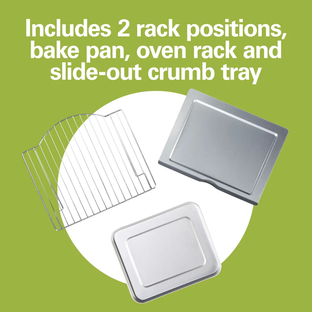 Easy Reach® Toaster Oven, Silver - Image 7