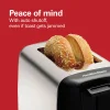 2 Slice Metal Toaster, Black - Image 5