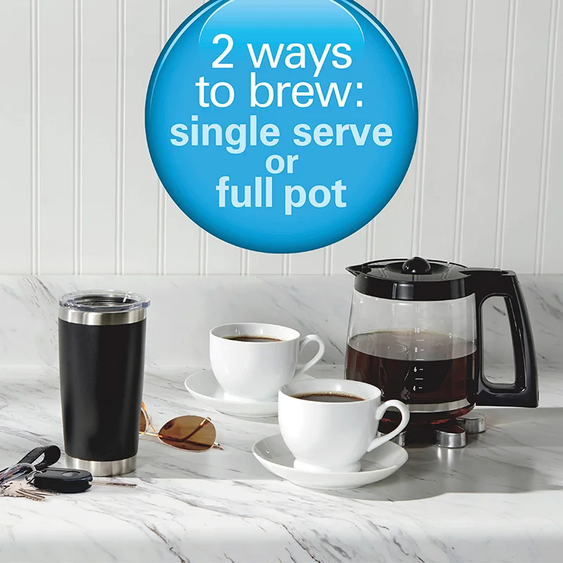 Alternative view of 2-Way Programmable Iced/Hot Coffee Maker