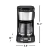 FrontFill® Mini Brew 5 Cup Programmable Coffee Maker - Image 8