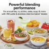 Power Elite™ Blender with 40 oz. Glass Jar, Red - Image 2