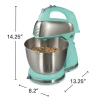 6 Speed Stand Mixer, Aqua Blue - Image 7