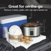 Programmable Stay or Go® Slow Cooker, Silver - Image 3