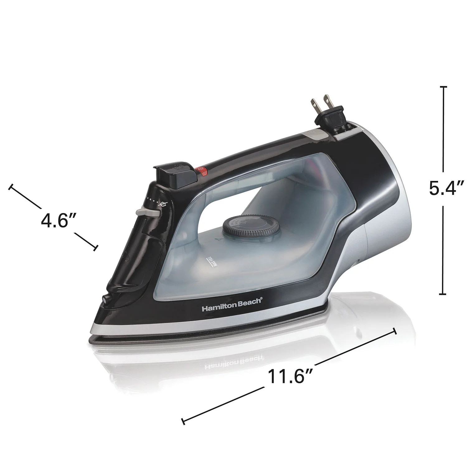 Full-Size Iron with Retractable Cord - Image 8