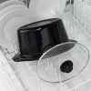 3 Quart Slow Cooker, Matte Black - Image 6
