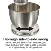 6 Speed Stand Mixer, White - Image 5