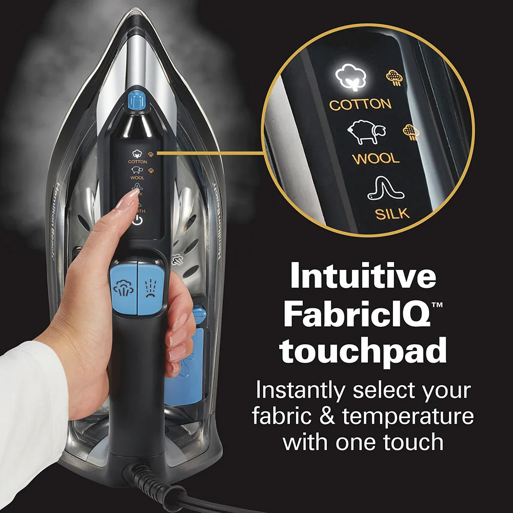 Alternative view of FabricIQ™ Steam Iron