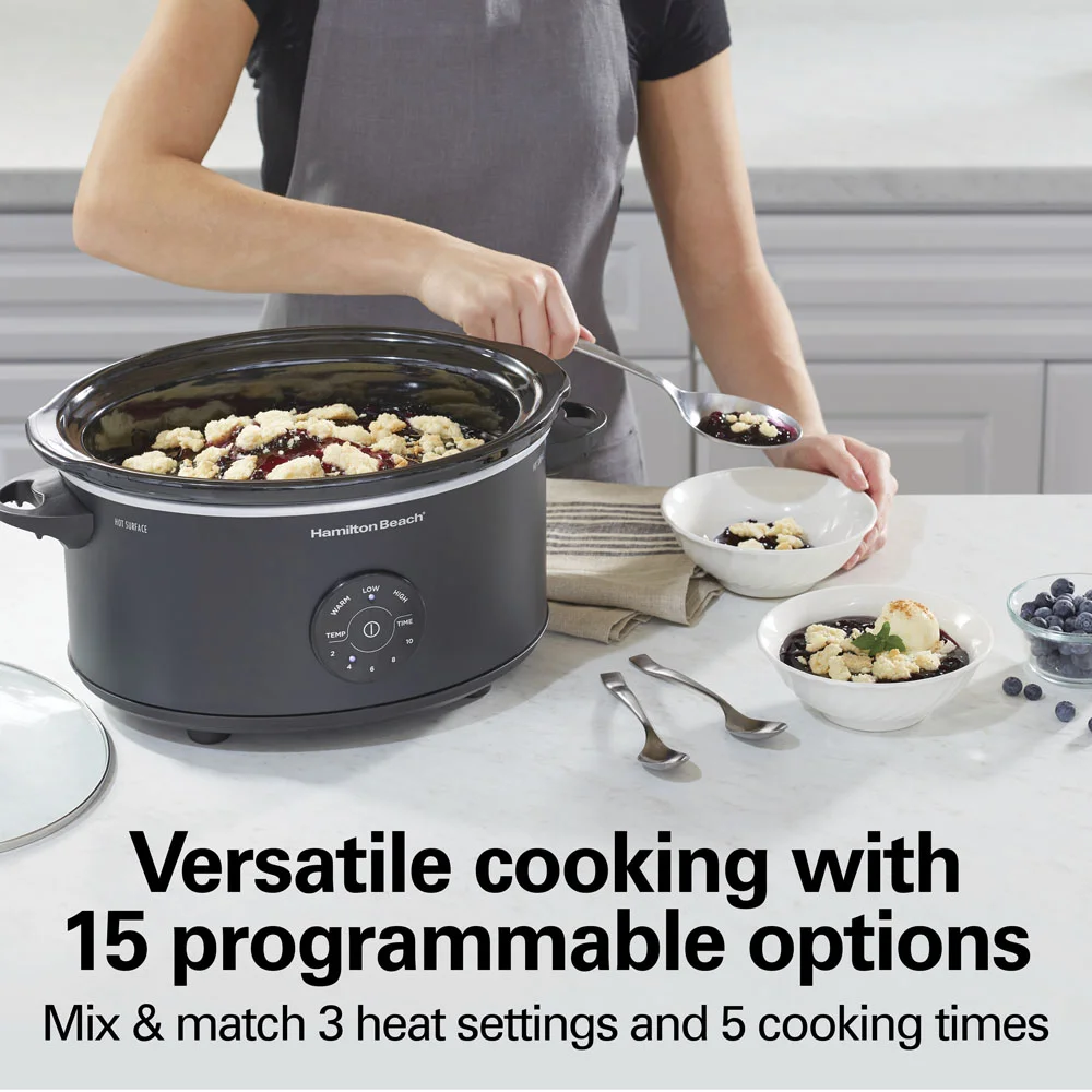 Alternative view of 7 Quart Programmable Slow Cooker