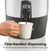 40 Cup Coffee Urn, Black & Stainless - Image 2