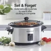 Programmable Stay or Go® Slow Cooker, Silver - Image 6