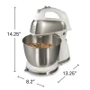 6 Speed Stand Mixer, White - Image 7