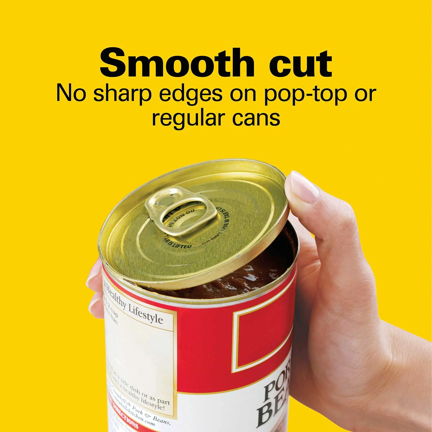 SmoothTouch™ Can Opener, Built-In Knife Sharpener and Removable Bottle Opener - Image 4