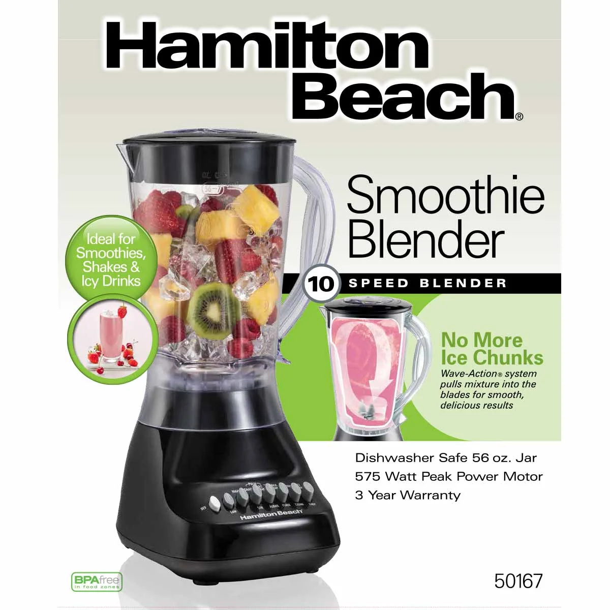 Smoothie 10 Speed Blender - Image 3