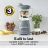 Power Elite™ Blender with 40 oz. Glass Jar, Gray - Image 7