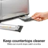 4 Slice Toaster with Extra-Wide Slots Stainless Steel - Image 5